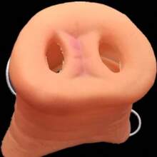 1PC Pig Nose Prop - Funny Pig Nose Prank Toy, Realistic Pig Nose For Prank, Performance, Halloween Party - Multicolor - View 7