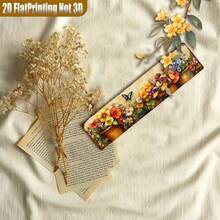 2D Flat, 1pc, Vintage Potted Butterfly Metal Plaque - Suitable For Home, Farmhouse, Cafe And Other Rustic Metal Decor | Durable, Easy To Hang | Unique Gift Idea (Random Style) - A - View 3