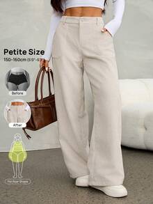 Women Pants - 杏色 3 - 查看 1