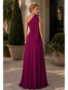 Women Dresses - Rose Red - View 2