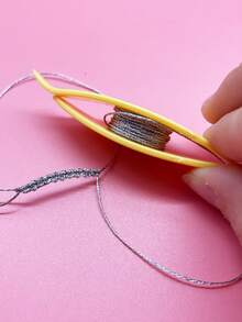 9pcs Colorful Small Eye Shuttle, Handmade Weaving Practical Tool, Suitable For Handmade Lace Knitting, Lace Accessory DIY Making, Easy To Operate For Beginners, Essential Knitting Accessory For Handmade Creation - Small Phoenix Eye Shuttle - View 8