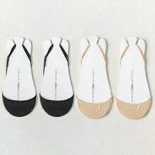 4雙女款低筒隱形船襪，防滑薄款夏季短襪（無紙卡） - 彩色 - 查看 12