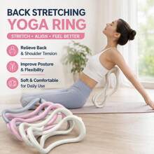 Yoga Ring Calf Support, Shoulder & Back Opening Body Shaping, Slimming Shoulder & Back Leg Squeeze Magic Ring, Pilates Ring, Stretching & Relaxation - Multicolor - View 1