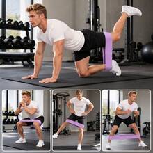 35kg Adjustable Kegel Pelvic Floor Muscle Trainer Inner Thigh Adductor Hip Exerciser With Band - Purple - View 3