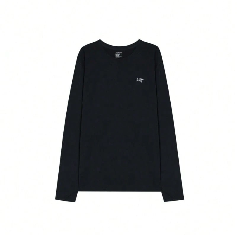 Arc'teryx Cormac Heavyweight Series Men's Long Sleeved T Shirt X000007422 - 黑色X000007422-Black - 查看 1