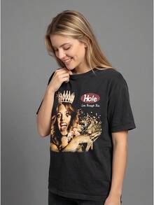 Women T-Shirts - 黑色 - 查看 3
