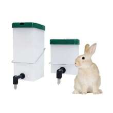 1PC Rabbit Water Fountain Drinking Device Cage Hanging Feeder Pet Supplies Bunny Dispenser - D - View 1