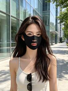 3/2/1pc Sun Protection Face Mask, Outdoor Sun Shield Face Cover, UV Protection, Breathable Ice Silk Mask, Suitable For Outdoor Sports Like Golf And Summer Running - A - View 6