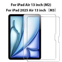 2-Pack Screen Protector Compatible With Ipad Pro 13 2025 (13-Inch)/ Pro 13(M4)2024(13-Inch) / Pro 11 2025(11-Inch)(M4) Compatible With IPad Air 11(M4)2026(11-Inch) / Air7(M3)2025(13-Inch) / Mini 7 2024(8.3-Inch) / 11 2025(11-Inch) Tablet Screen Protector High Definition Tempered Glass 3D Transparent 9H Ultra Hard Screen Protector Anti-Fall Anti-Scratch - Clear - View 12