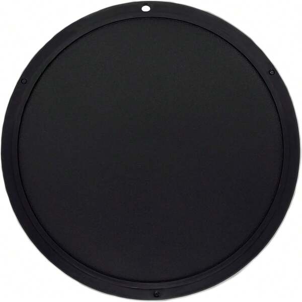 Motorcycle Kickstand Pad. Universal Fit. (Large) (Black)