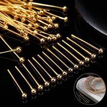 200pcs 16-40mm Iron Alloy Ball Pins, Handmade DIY Jewelry Bracelet Necklace Phone Car Hanging Keychain Material Accessories - Crochet Hook - View 3