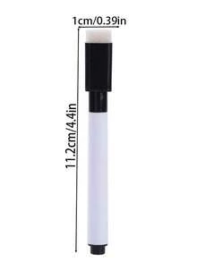 8 Colors Whiteboard Marker Set, With Tape Brush, Water-Based Erasable Colorful Whiteboard Markers, First Day Of School - Multicolor - View 2