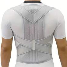 Unisex Breathable Lumbar Support Belt - Adjustable Lower Back Corrector Fitness Accessory Waist Belt - Multicolor - View 5