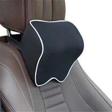 Car Neck & Lumbar Pillow - White - View 9
