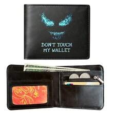 1pc Folded Wallet, Fashionable Teenager Wallet, Minimalist Card Holder, Large Capacity Short Wallet, Portable Wallet, Game Console Style, Colorblock Design, Black Colorway - Multicolor - View 4