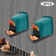 4* Chicken Nest Box Plastic Box With Nesting Boxes Used To Collect Eggs - Default - View 1