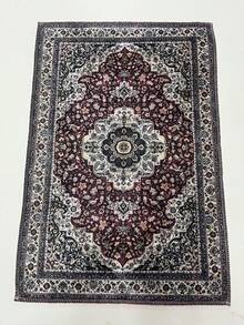 Modern Turkish Carpet | Minimalist Patterned Area Rug | Size Options From 80x250 Cm To 180x280 Cm Made ın Turkey - Mauve Purple - View 4