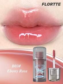 FLORTTE Twin Butterfly 系列護唇精華液 - B03# Ebony Rose - 查看 11