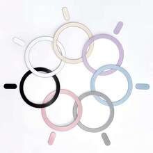 1 Buah Pelat Magnet Logam Bercat, Pelat Magnet Ponsel Perekat Diri dengan Desain Magnet Ekor untuk Daya Hisap Magnet yang Lebih Baik, Sangat Tipis dan Pas di Bodi Ponsel, Kompatibel dengan Berbagai Dudukan Magnet dan Casing Ponsel, Aksesori Magnet Ponsel Portabel Praktis dan Serbaguna Universal - MultiWarna - View 5