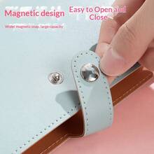 Cash Savings Book Money Holder Wallet Organizer A6 Cash Storage Book Banknote Wallet - A - View 6