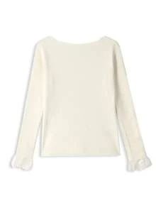 Minimalist Sexy V-Neck Knit Sweater Women Korean Style Autumn New Slim Fit Long Sleeve Pullover Base Layer Top Random Cut - Apricot - View 7