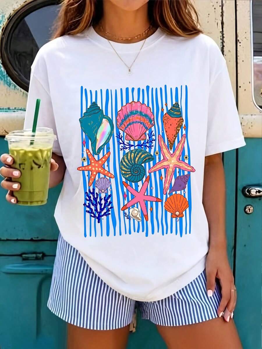 Women Sports Tees & Tanks - 白色 - 查看 1
