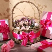1 Roll Polyester Satin Ribbon For Gift Boxes, Candy Boxes, Flower Decoration, Handmade Rose DIY Material, Holiday Gift Wrapping Ribbon (Machine Dyed, Slight Color Difference) - Rose Red - View 3