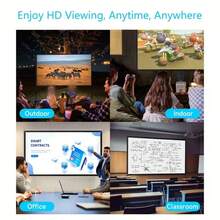 4K Projection Home Theater Screen | Full HD 3D 16:9 Dual-Sided Projection Screen, Projection Screen, Suitable For Indoor And Outdoor Use, Wall Installation, Hanging Option, Multiple Specifications Available, Perfect For Backyard Movie Nights - View 2