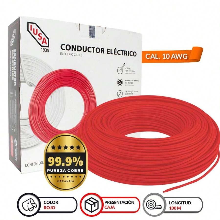 IUSA GROUP Wires & Cables - Red - View 1