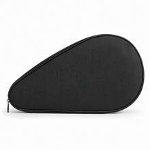 GET MOVING Padel Tennis Racket Bag Sleeve Cover, Football Pattern Oxford Fabric With Aluminum Foil Lining, Waterproof And Thermal Insulation - Black - View 1