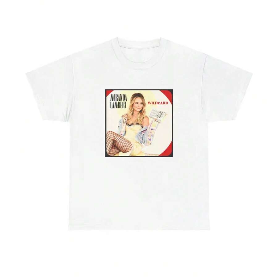 Miranda Lambert - Camiseta Unisex Wildcard Premium - Blanco - Ver 1