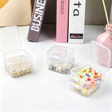 Bead Organizer Box, 14/24/30Pcs Small Clear Storage Box, Mini Clear Dimond Storage Containers Boxes With Box, Mini Clear Dimond Storage Containers Boxe - 1 Set - View 8