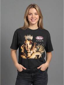 Women T-Shirts - 黑色 - 查看 4