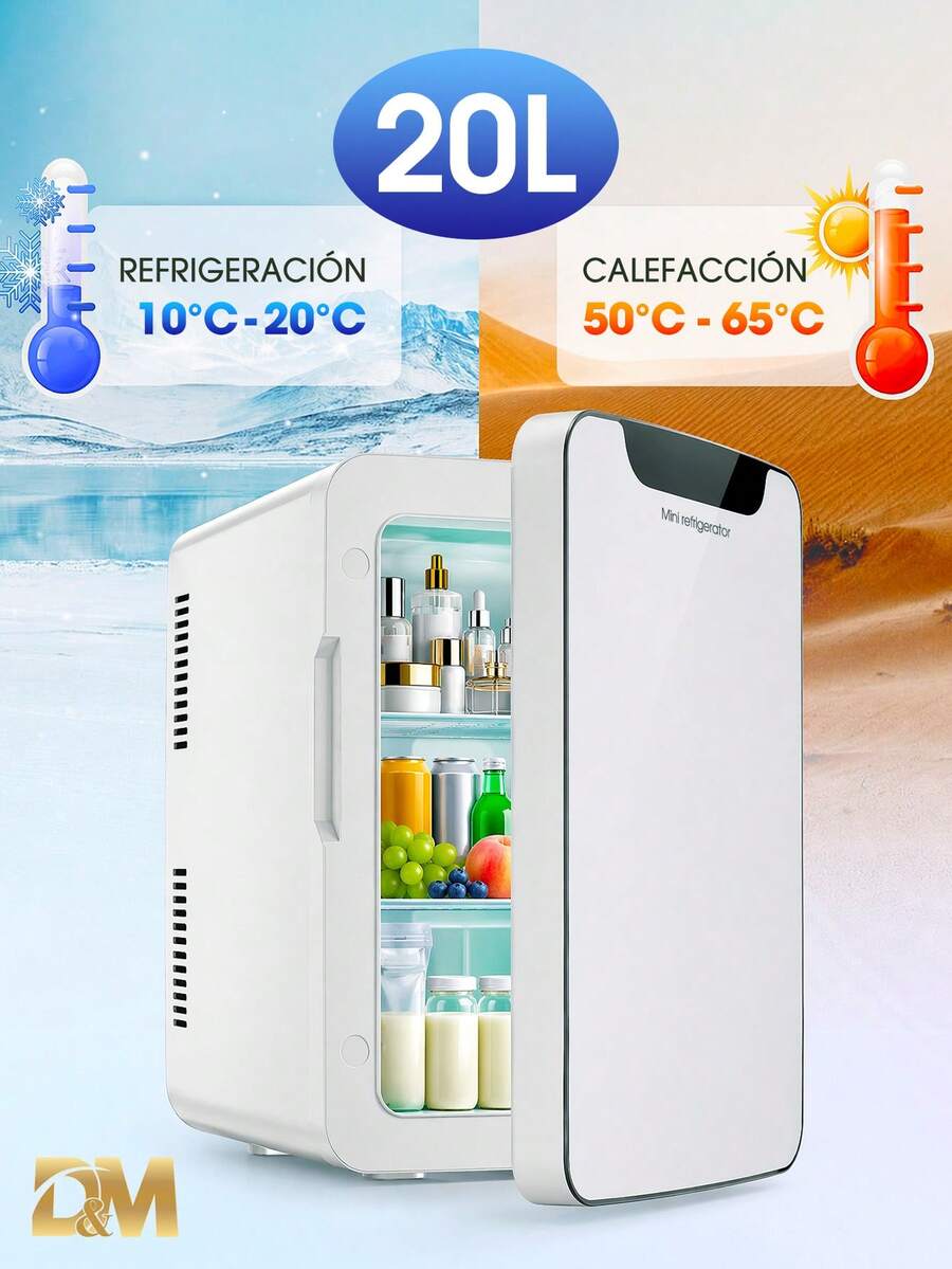 D&M Portable Refrigerator - US A Type Plug(110-127V) - View 1