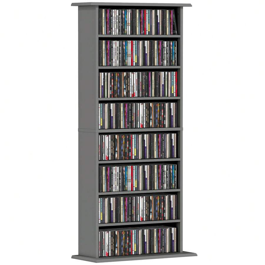 HOMCOM Racks à CD &  DVD