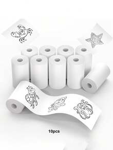 57x25mm Thermal Paper White Mini Printer/Camera Instant Print Camera Print Paper Replacement Accessories Parts - White - View 4