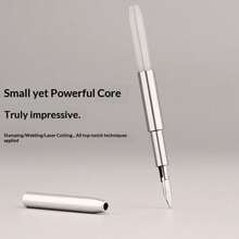 MAJOHN Black Metal Retractable Ballpoint Pen, Press-Type Fine Tip Smooth Ink Pen, Suitable For Students, Calligraphy And Office, Gift For Men And Women - Multicolor - View 9