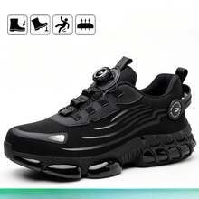 2026 New Men's Work Shoes For Summer, Spring And Autumn, Breathable Work Shoes, Comfortable And Durable Shoes - Light Grey - View 2