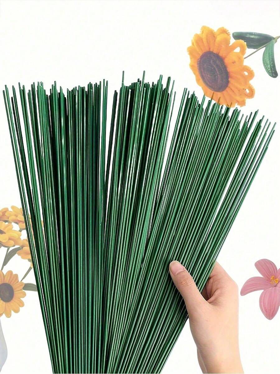 20/50/100 pièces Tiges de fleurs artificielles, super résistantes, faciles à plier en diverses formes, convenant pour les bouquets DIY, accessoires de décoration de roses en ruban permanent, outils de jardinage, cadeaux de la Saint-Valentin, décoration de mariage du Nouvel An, cadeaux de la Saint-Valentin, cadeaux d'anniversaire, cadeaux de remise des diplômes