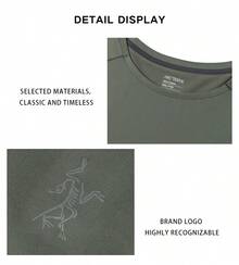 Arc'teryx Cormac Heavyweight Series Men's Long Sleeved T Shirt X000007422 - 幽霧綠X000007422-Forage - 查看 9
