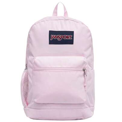 JanSport حقيبة ظهر جانسبورت كروس تاون بلس - حقائب ظهر نسائية وردية