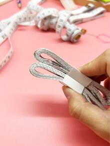 White Flexible Measuring Tape, 1.4cm Wide X 150cm Long, Clear Markings, Wear-Resistant, Portable And Durable. Suitable For Precise Body Measurement, Garment Making And Alteration, A High-Quality Sewing Accessory Tool For Professional Tailors And Home Sewing Enthusiasts - White Measuring Tape - View 8