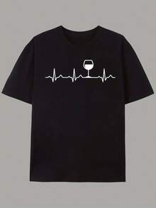 Men T-Shirts - Black - View 1
