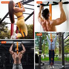 1pc Full Coverage Resistance Training Band - Dual-Direction Buckle Heavy Duty Pull Rope, Pull-Up Assist Resistance Band, Strength Fitness Chest Back Arm Training, Home Gym Multi-Function Weighted Workout Equipment - Multicolor - View 7