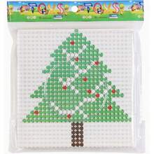 Christmas Perler Bead Set Puzzle Handmade Christmas Gift Ironing Beads Compatible DIY Pixel Art Material For Handmade Jewelry & 3D Craft Decoration - Multicolor - View 9