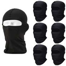 1pc/Multi-Pack Face Mask Headscarf Balaclava, UV Protection Sun Protection Outdoor Cycling Headwear, Full Face Ski Mask, Quick Dry, Breathable, Moisture Wicking, Elastic, Sun Cooling Protection Cover For Cycling, Climbing, Motorcycle Riding - Multicolor - View 1