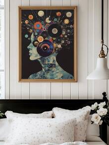 1pc Vintage Vinyl Record Store Wall Art, Retro Music Album Poster, Vintage Collage Suit Man DJ Pop Art, Bedroom Decor, Living Room Decor, Dorm Decor, Wall Art, Wall Decor, Home Decor, Room Decor, Canvas Wall Art, Poster, Frame Optional - 1PCS - View 5