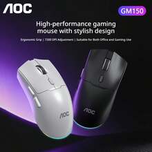 AOC Wired Gaming Keyboard And Mouse Combo RGB Backlit Mechanical Feel 68-Key Gaming Computer Keyboard - View 9