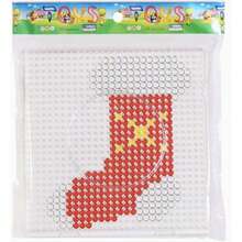 Christmas Perler Bead Set Puzzle Handmade Christmas Gift Ironing Beads Compatible DIY Pixel Art Material For Handmade Jewelry & 3D Craft Decoration - Multicolor - View 10