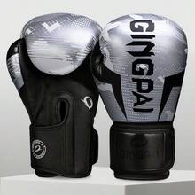GINGPAI Adult Boxing Gloves For Men, Women And Teens, Combat Boxing Gloves, Muay Thai, Sanda Training, Breathable - Multicolor - View 21